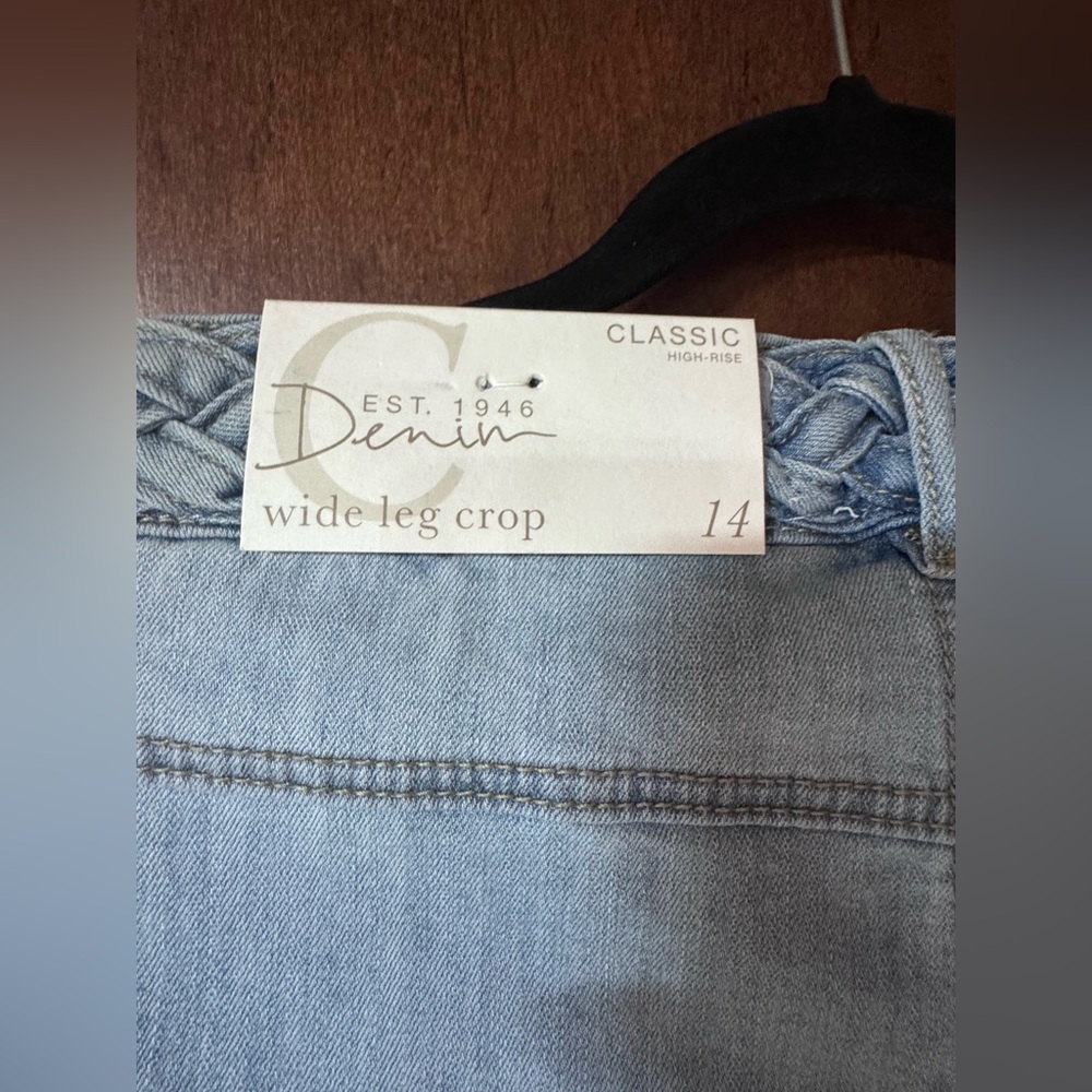 Catos cropped wide leg pant